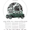 Dodge Brothers Victory Six Brougham Ad (March, 1928): Low over all — high over head