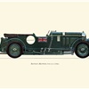 1930 Bentley Blower 4.5 Litre - Illustrated by Hans A. Muth