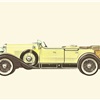 1928 Cadillac V-8 Sports Phaeton - Illustrated by Pierre Dumont