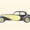 1934 Bugatti Type 57 - Illustrated by Pierre Dumont