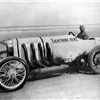 Barney Oldfield acquired the famous “Blitzen Benz,” and renamed it the “Lightning Benz.” At Daytona Beach on March 16, 1910, Oldfield set a new world land speed record of 131.275 mph. At the time, the speed was the fastest any person had traveled in any kind of vehicle – car, train or airplane.