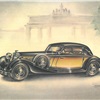 1937 Horch 853 Sport-Cabriolet: Illustrated by Piet Olyslager