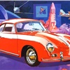 1959 Porsche 356B Coupe: Illustrated by Robert M. Moyer