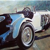 Mercedes-Benz SSK (1928): Illustrated by Edouard KÜHN