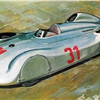 Auto Union Typ C Stromlinie Avus Rennen #31, Bernd Rosemeyer (1937): Illustrated by Edouard KÜHN