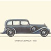 1932 Maybach Zeppelin: Illustrated by Ralf Swoboda