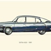 1961 Tatra 603: Illustrated by Ralf Swoboda
