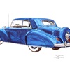 1941 Lincoln Continental Coupe: Illustrated by Ron McKee