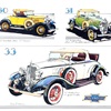1930 Chevrolet AD Roadster / 1931 Chevrolet AE Convertible Cabriolet / 1933 Chevrolet CA Sport Roadster: Illustrated by Ken Dallison