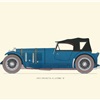 1933 Invicta 4½ Litre 'S': Drawn by George A. Oliver