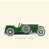 1935 Frazer Nash 'T.T. Replica': Drawn by George A. Oliver