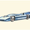 1935 Rolls-Royce Campbell 'Bluebird' (M. Campbell 276.82/301.13 mph): Illustrated by Piet Olyslager