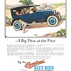 Overland Blue Bird Ad (July, 1924) – A Big Prize at the Price – Illustrated by Frederic Mizen