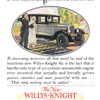 The New Willys-Knight Six Ad (June, 1925) – Illustrated by C.L.Cole