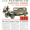 Plymouth 2-door Sedan Ad (January, 1932) – The most modern thing in motoring