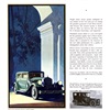 Pierce-Arrow Five-passenger Club Sedan Ad (May, 1931) – Illustrated by Myron Perley