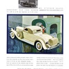 Pierce-Arrow Convertible Coupe Ad (March–April, 1931) – Illustrated by Myron Perley