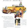 Pierce-Arrow Convertible Sedan Ad (1932) – Illustrated by Paul Gerding