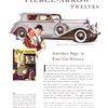 Pierce-Arrow Model 53 Club Sedan Ad (February, 1932) – Illustrated by Paul Gerding