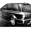 1994 Audi RS 2 – Illustrated by Anton Izotov