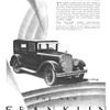 Franklin Ad (April–June, 1925): A car for the next ten years – Illustrated by Everett Henry