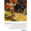 Ford Model T Ad (October, 1924) – Freedom for the woman who owns a Ford