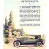  Lincoln Phaeton Ad (June, 1924)
