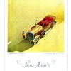 Pierce-Arrow 6 Passenger Touring Car Ad (March, 1921) – Illustrated by Edward A. Wilson