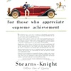 Stearns-Knight Ad (August, 1928) – For those who appreciate supreme achievement
