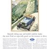 Ford Model A Coupe Convertible Ad (August, 1928) – Smooth riding ease and restful comfort make the new Ford an especially good car for women to drive