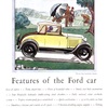 Ford Model A Convertible Cabriolet Ad (September, 1929) – Features of the Ford car