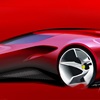 Ferrari SP48 Unica (2022) – Design Sketch