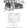 Dodge Brothers Sedan Ad (December, 1926) – Progress and Approval