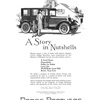 Dodge Brothers Sedan Ad (January, 1927) – A Story in Nutshells