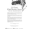 Dodge Brothers Special, De Luxe Sedan Ad (Febuary, 1927) – A Good Cold Weather Starter