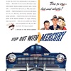 Mercury Ad (December, 1945) – Step Out With Mercury – Time to stop – look and whistle!