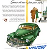 Mercury Town Sedan Ad (January, 1946) – Step Out With Mercury – Smart all over – just your style!