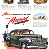 Mercury Town Sedan Ad (April–May, 1946) – More Of Everything You Want With Mercury