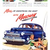 Mercury Town Sedan Ad (August–September, 1946) – More Of Everything You Want With Mercury