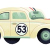 VW Beetle – Illustrated by MUTI Creative Studio