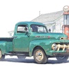 Ford F1 Pickup, 1952 – Illustrated by Kiyotaka Nagano
