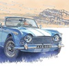 Triumph TR4, 1961–1968 – Illustrated by Kiyotaka Nagano