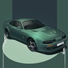 Aston Martin V8 Vantage Le Mans V600 – Illustrated by Sajay Shinu