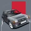 Peugeot 205 T16 – Illustrated by Sajay Shinu