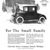 Chevrolet Superior Utility Coupé Ad (February, 1924): For The Small Family