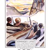 Opel Advertising Art by Ernst Zoberbier (1929): Sonniges Land / Sunny Country