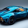 Art Machines by Anthony Jannarelly Ælla-60 (2025): Retro sports car based on the Ferrari 360