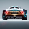 Art Machines by Anthony Jannarelly Ælla-60 (2025): Retro sports car based on the Ferrari 360