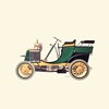 1903 Ceirano Tonneau – Illustrated by Fabio Luigi Rapi