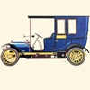 1905 Fiat 24/32 HP Landaulet – Illustrated by Fabio Luigi Rapi